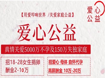 衡南捐卵助孕生子 爱心志愿者招募